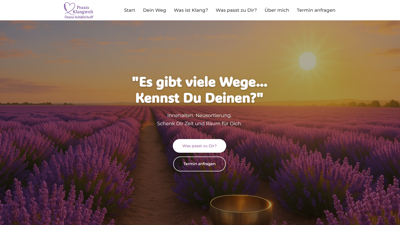 Screenshot: Praxis Klangwelt